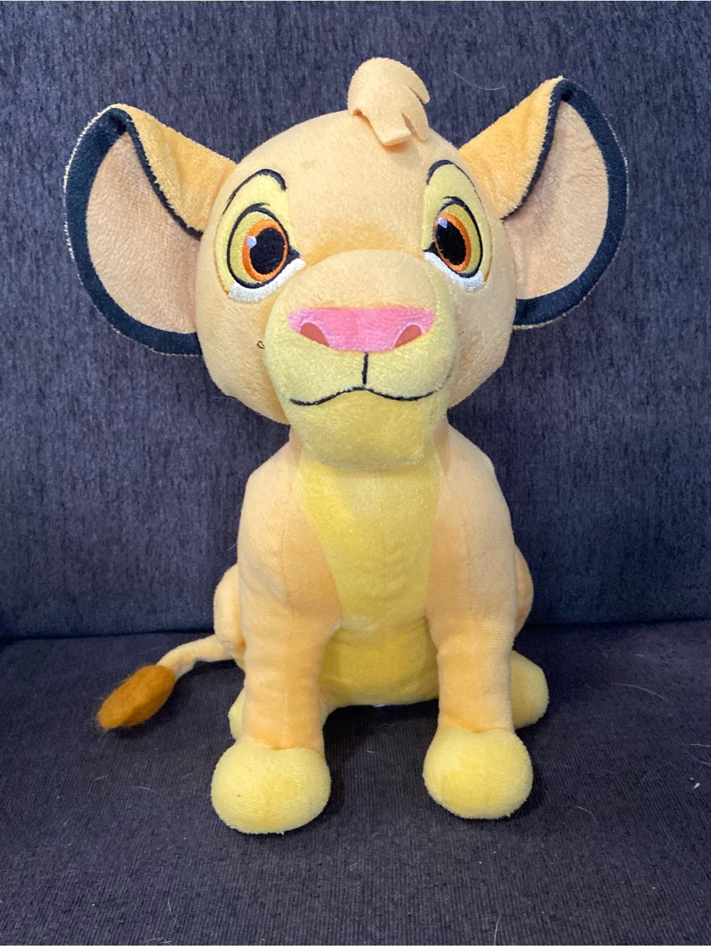 Cute Yellow Lion Plush Toy for Kids - Soft Cuddly Companion
